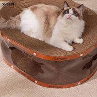 Yuksok Mèo Scratcher Tông Mài Móng Vuốt Thú Cưng Đệm Đồ Chơi Tương Tác Ngăn Ngừa Hư Tổn Đồ Nội Thất Mèo Xước Miếng Lót Cho Kitty Mèo Con