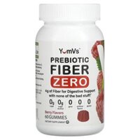 Yum-Vs Prebiotic Fiber Zero Berry 2 g 60 Gummies