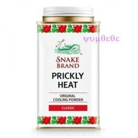 [Yumqeqe] Snake Brand Prickly Heat Thái Lan 140g - Giảm phát ban, ngăn ngừa mồ hôi