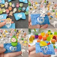 YUNAFIN Chơi theo xu hướng bất ngờ Túi mù Phong cách Ngẫu nhiên Bao bì độc lập Hộp mù động vật Mini Đồ chơi mô phỏng động vật Quà tặng cho trẻ em