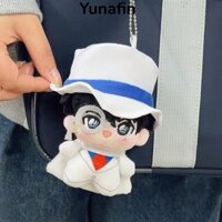 Yunafin Thám Tử Lừng Danh Conan Móc Khóa, Hình Hoạt Hình Ngoại Vi Anime Sang Trọng Đồ Chơi, Búp Bê Ma Dễ Thương Kidd Edogawa Conan Túi Nhồi Bông Mặt Dây Chuyền Nữ