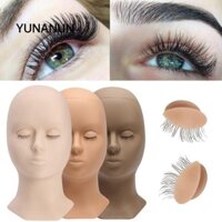 Yunanun Đầu Mannequin Nữ Vẻ Đẹp Chất Lượng Cao Ứng Dụng Rộng Rãi Với Mí Mắt Có Thể Tháo Rời