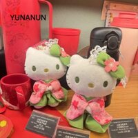 Yunanun Sang Trọng Hello Kitty Pendent, Móc Khóa Mèo Con Sanrio Matcha, Túi Nhồi Bông Mềm Dễ Thương Phụ Kiện Túi Mặt Dây Chuyền Quà Tặng