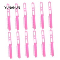 Yunaun 25 Cái Kẹp Uốn Tóc Perm, Trọng Lượng Nhẹ Không Dấu Vết Nhựa Perm Rods, Thời Trang Nổ Hình Dạng Cố Định Tóc Lông Tơ Tóc Con Lăn Kẹp Dụng Cụ Làm Tóc