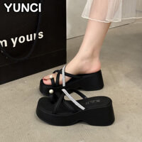 YUNCI  dép cross sục nữ 2024 HOTSALE Giày slip-on Phong cách thể thao Phong cách đơn giản Chất lượng cao Phù hợp Điều chỉnh được FDL24702Z3 28Z240709