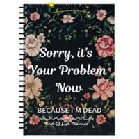 Yunrao Người lập kế hoạch cuối đời, Khi tôi đi Sổ tay kế hoạch kế hoạch di sản màu sắc, Hài hước Tôi đã chết Bây giờ Người lập kế hoạch sách nào Hướng dẫn Binder lập kế hoạch bất động sản