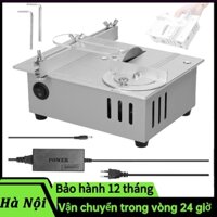 YUNYI Máy cưa bàn mini có lưỡi điều chỉnh bằng điện 220v và đi kèm bộ phụ kiện