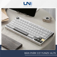 YUNZII AL75 – BÀN PHÍM CƠ AL75 – Case nhôm, Gasket mount, 3 mode, Badge mạ vàng 18K – UNI OFFICIAL STORE