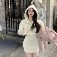 YURAN váy Đầm váy nữ body đầm Xu hướng Cổ điển Vintage Thời trang WLQ2393F5U 52Z241223