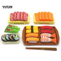 Yut- Mô Phỏng Sushi Thực Phẩm Ẩm Thực Phẩm Bộ Mô Hình Giả Vờ Chơi Giáo Dục Nhà Bếp Đồ Chơi Trẻ Em