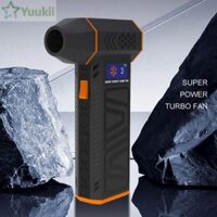 Yuukii 90000RPM Turbofan, Quạt thổi bụi tốc độ gió 40m / s Quạt phản lực công suất cao, Máy hút bụi Mini loại bỏ bụi mạnh mẽ