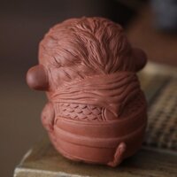 Yuxuan Zisha Trà Thú Cưng Tinh Thần Nhỏ Khỉ Trà Chơi Phòng Trà Thiền Hương Dính Handmade Thú Cưng Dễ Thương Son Goku Khỉ Đồ Trang Trí Nhỏ20250108
