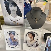 [yuzuru Thắt Nút merchandise] [Mặt Dây Chuyền Hình Đôi Cánh Thiên Thần Giới Hạn] fado yuzuru