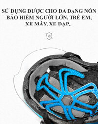 {YWQ CAR parts} Miếng lót nón bảo hiểm silicone thoáng khí dễ chịu giúp bảo vệ đầu và giữ tóc khi đ