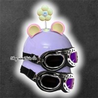 {YWQ CAR parts} [TẶNG MÓC KHÓA] Nón Bảo Hiểm Cao Cấp Haly Nửa Đầu - Mũ Bảo Hiểm Sơn Phủ Nano Kèm Kí