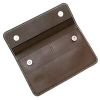 {YWQ CAR parts} Ví da đựng giấy tờ Logo hãng xe CHEVROLET Túi đựng giấy tờ xe ô tô, Ví nâu đựng giấ