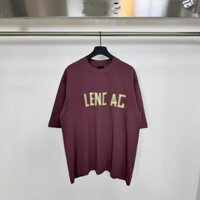 YWXA BALENCIAGA High Version2024New Color Matching Tape Short SleeveTT-shirt Fashion All-Matching Loose Design Men and Women Same Style