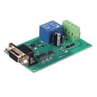 YYE-1 5V/12V/24V RS232 Serial Port Control Relay Module MCU MAX232 USB Control Switch Board