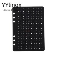 Yylingx A5 Men Pin Display Book, Không dệt nỉ 8 trang Chân Bộ sưu tập Lưu trữ Sách sắp xếp lưu trữ, Sách ghim nhựa PVC cho người sưu tập Trâm cài
