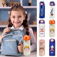 YYlingx Cốc Nước, Cốc Uống Hello Kitty Chibi Maruko-chan, Bình Hút Chân Không Dung Tích Lớn 480ml