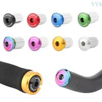 Yys Hợp Kim Nhôm Tay Lái Xe Đạp Thanh Cuối Mũ Cho Xe Đạp Đường Bộ Đa Số Xe Đạp