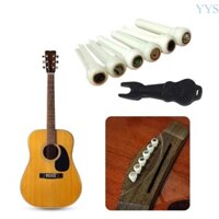 Yys Thực Tế Xương Đàn Guitar Cầu Chân Đàn Guitar Dây Cố Định Móng Tay Đàn Guitar Thay Thế Một Phần Đàn Guitar Dây Móng Tay Xương Textur