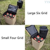 Yys Túi đựng bình xăng cắm trại di động Túi đựng đèn cắm trại chống va chạm