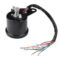 [Yystore] Đồng hồ đo tốc độ xe máy 60mm có đèn báo màu đen