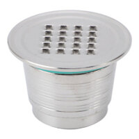 [Yystore] Viên Cà Phê Có Bàn Chải Thìa Lọc Giấy Niêm Phong Vòng Vuông Lỗ Inox Có Thể Tái Sử Dụng Cà Phê Để Làm Cà Phê