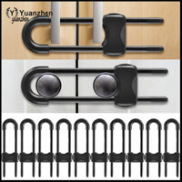 Yz 2 Chiếc Khóa Tủ Trượt Chống Bé Có Thể Điều Chỉnh Lưới An Toàn Hình Chữ U Dễ Dàng Lắp Đặt Khóa An Ninh Có Thể Tái Sử Dụng Cho Ngăn Kéo Tủ Lạnh Tủ Quần Áo