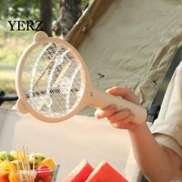 Yz Mini Electric Mosquito Swatter, Pin 225mAh Nhẹ Ruồi Côn Trùng Muỗi Swatter, Thiết Thực Mạnh Mẽ Với Đèn LED Sạc Zapper Swatter Cho Gia Đình