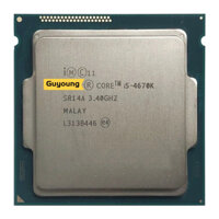 Yzx core i5 4670k i5-4670k 3.4ghz 6mb socket lga 1150 quad-core cpu processor sr14a