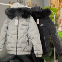 [Z+] Áo Khoác Phao Nam, Áo Phao Mũ Lông Phong Cách Hàn Trẻ Trung