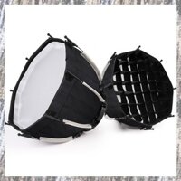 [Z F L U] Hộp mềm hình bát giác 30cm Mini Bowens Mount Phát hành nhanh Hộp mềm lưới tổ ong cho ZU60 hoặc M60 COB Fill Light Studio