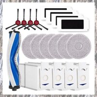 [Z F L U] Phụ kiện cho máy hút bụi Robot Omni T30 Pro Omni / T30, Bàn chải chính, Túi đựng bụi, Vải, Bộ lọc