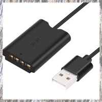 [Z F L U] Pin giả NP-BX1 với Bộ chuyển đổi nguồn USB-A Bộ ghép nối DC ZV-1 RX100 M7 M6 M5 RX1R HX50 HX90 HX300 HX400 Camera