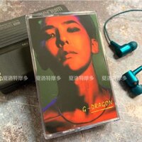 Z08 G-Dragon G-Dragon Album Cùng Tên Băng Cassette BIGBANG Tuần Điện Retro Bộ Sưu Tập Thương Hiệu Mới Cassette Băng Bộ Sưu Tập T1101