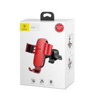 Z2 Giá kê điện thoại kẹp cửa gió - Baseus Metal Age Gravity Car Mount 4 5