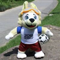 Zabivaka sói 2018 Đồ chơi sang trọng linh vật World Cup Nga