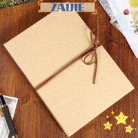 Zaijie24 Accordion Sổ lưu niệm Album ảnh, Màu nâu bên trong Kích thước trang 13 * 19,5cm Album sổ lưu niệm, Bìa giấy Kraft 6x8 inch / 15 * 21cm Sổ lưu niệm Album thủ công