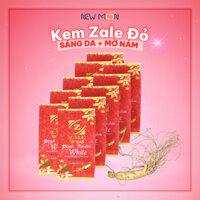 [ZALE THÁI CHÍNH HÃNG] Kem Nén Dưỡng Sáng Da Mờ Nám ZALE Đỏ Nhân Sâm - Combo 10 Lọ