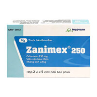 Zanimex 250 Imexpharm 2 vỉ x 5 viên – Điều trị nhiễm khuẩn