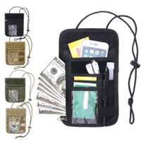 ZANLURE Tactical ID Card Holder Multifunction Card Case Men Women Credit Passport Purse Hunting Molle Pouch Wallet Bag