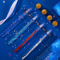 Zanmoo S0009 Dreamy Glass Dipped Ink Fountain Pen Gift Set 4/7 Pcs Per Set Creative Quick Sand Glass pen Crystal Pen Set