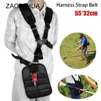 Zaofahua 1 Cái Dây Đeo Vai Đôi, Máy Cắt Cỏ Đen Dụng Cụ Làm Vườn Dây Dây Đeo, Đa Năng Cho Máy Cắt Chổi Whipper Máy Cắt Gọn Có Thể Điều Chỉnh Bàn Chải Cắt Tông Đơ