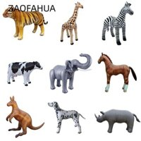 Zaofahua Bong Bóng Bơm Hơi Mô Hình DIY Quà Tặng Hổ Trẻ Em Sinh Nhật Trang Trí Bò Voi Hươu Cao Cổ