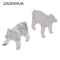 Zaofahua Crystal Polar Bear Trang trí, Gấu Bắc Cực Trang trí và phụ kiện nhà cửa trong suốt, Làm hài lòng thẩm mỹ Pha lê Đồ trang trí thủy tinh đẹp tại nhà