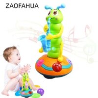 Zaofahua Đồ chơi nhảy múa Saxophone, Đồ chơi giáo dục sớm Saxophone Trẻ em Rocking Twister Đồ chơi khiêu vũ, Đồ chơi nhảy múa bò ngộ nghĩnh