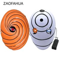Zaofahua Glowing Naruto, Role Play Cosplay Sharingan Face Cover, Anime Nhật Bản Full Face Sasuke Obito Trắng Giáng Sinh