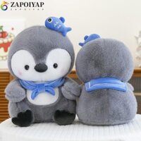 Zappoiyap Quần áo ngôi sao chim cánh cụt nhồi bông Đồ chơi trẻ em thú vị